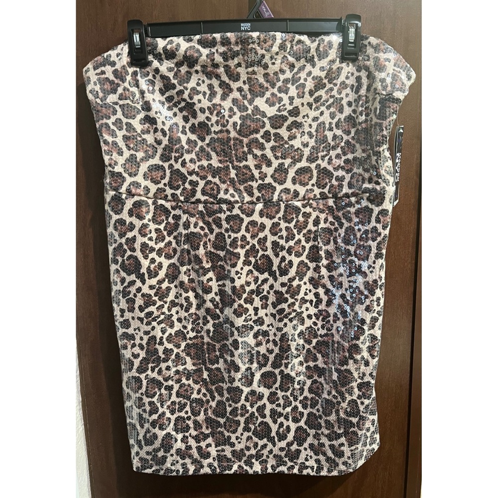 Madden NYC Sequin Cami Mini Tube Dress Size XXL
